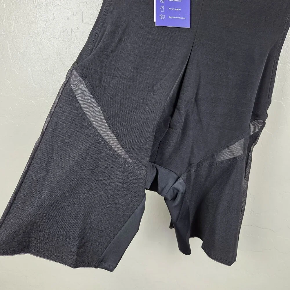 Honeylove SuperPower Sculpt Short Shapewear Vamp Black Size Women's Small NEW